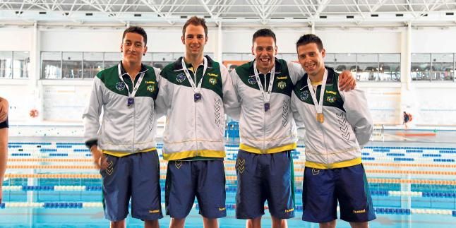 Exhibición del C.N. Mairena en el Campeonato de Andalucía