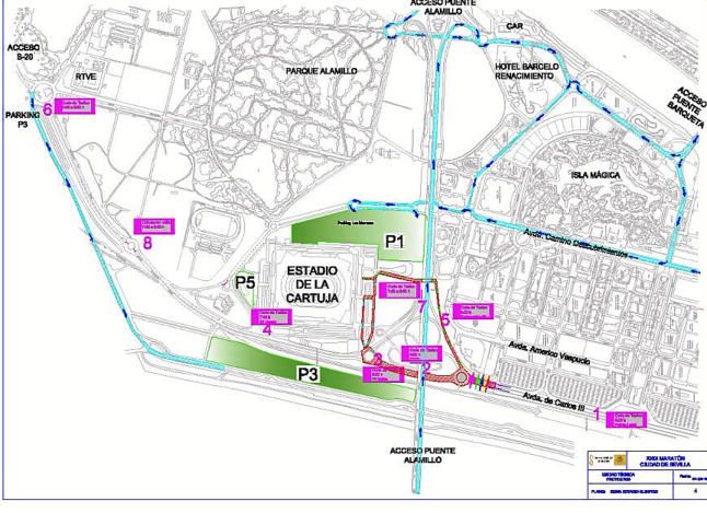 Consulta aquí los accesos y cortes de circulación para la Maratón