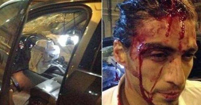 Así quedó Cáceres tras su accidente