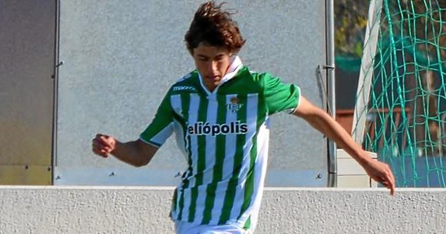 Abeledo: "Mi sueño es debutar con el primer equipo del Betis"