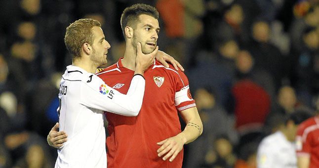 Soldado y Negredo, bonito mano a mano por el Zarra