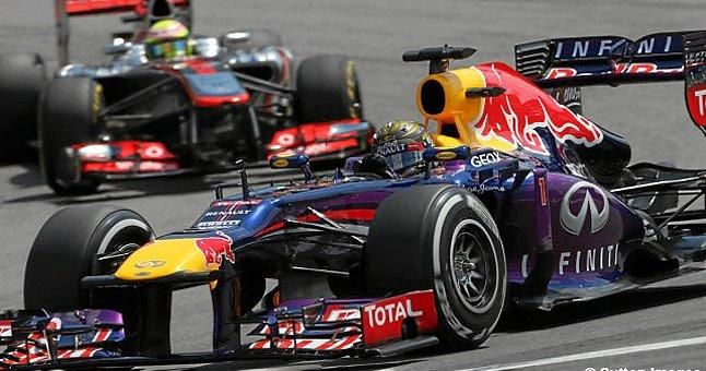 Sebastian Vettel gana en casa y se escapa al frente del Mundial