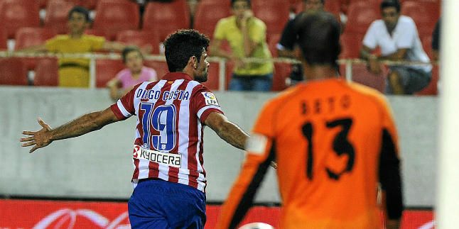 Diego Costa amarga el debut liguero al Sevilla (1-3)