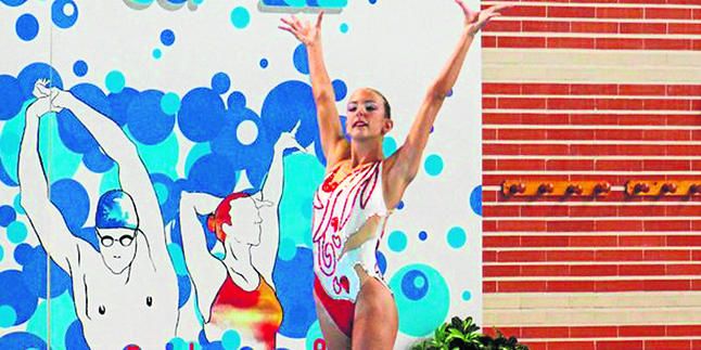 Raquel Navarro:"No es fácil hacer sincro, hay que trabajar muy duro"