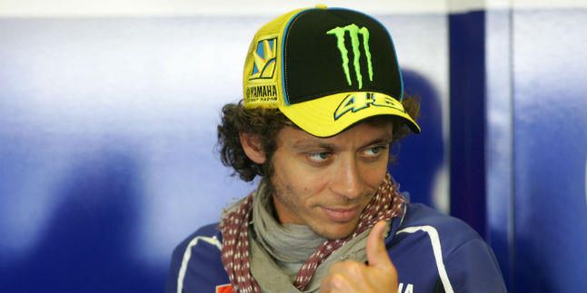 Rossi (Yamaha): "Estoy contento con mi ritmo"