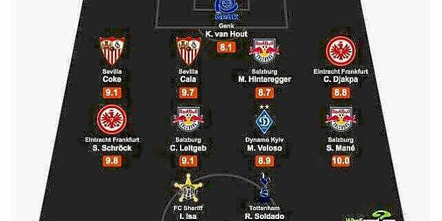 Coke y Cala, en el once ideal de la Europa League