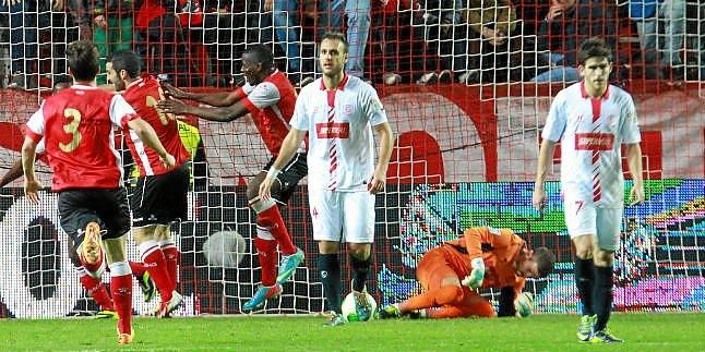 Descalabro copero en el Sánchez Pizjuán