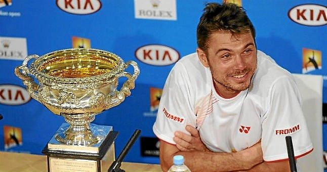 Wawrinka: "Hay una gran opción de acabar borracho esta noche"