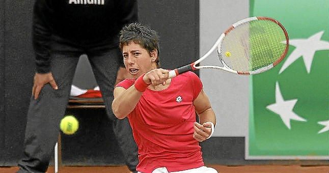 Copa Federación: Carla Suárez vence a Barbora Zahlavova y da el primer punto a España