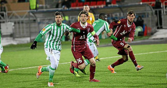 Rubin Kazan 0-2 Real Betis: Se crece en Europa