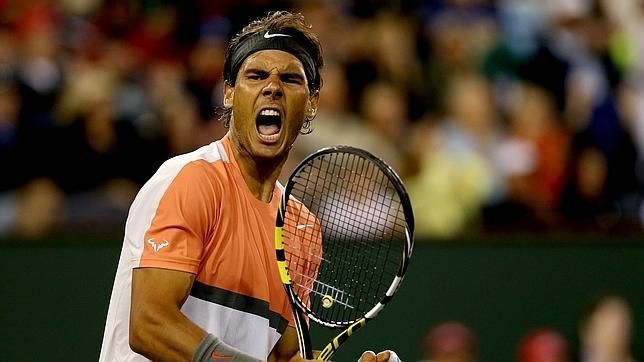 Nadal se exprime al máximo para superar a Stepanek en Indian Wells