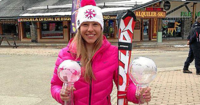 Mariona Boix y Pol Carreras, campeones de España de eslalon