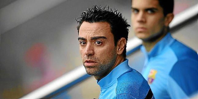 Xavi: "Mis dos mejores entrenadores han sido Aragonés y Guardiola"