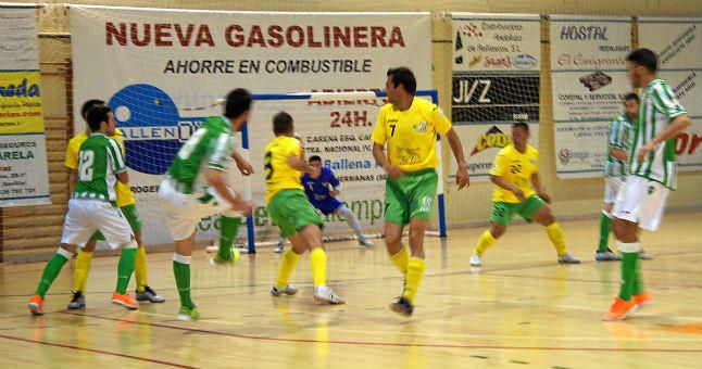 Recital de goles del Real Betis FSN ante el Olivenza (15-1)