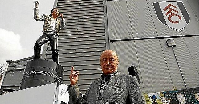 Al Fayed, el descenso del Fulham y la estatua de Michael Jackson
