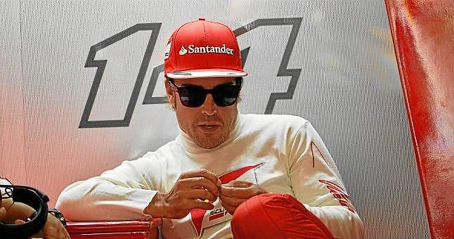 Alonso: "Hubiera preferido salir más adelante, pero espero hacer buena carrera"