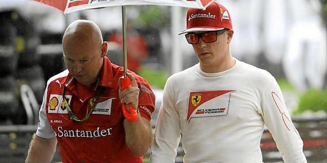 Raikkonen: "No me satisface haber acabado por delante de Alonso"