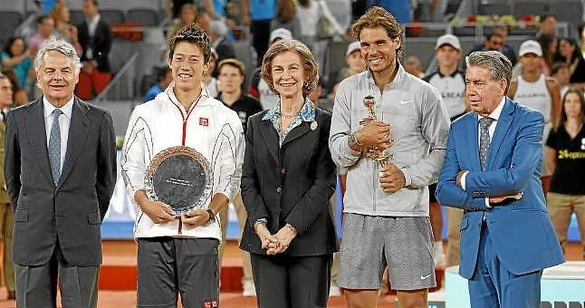 Nadal gana el título por cuarta vez ante Nishikori lesionado (2-6, 6-4 y 3-0)