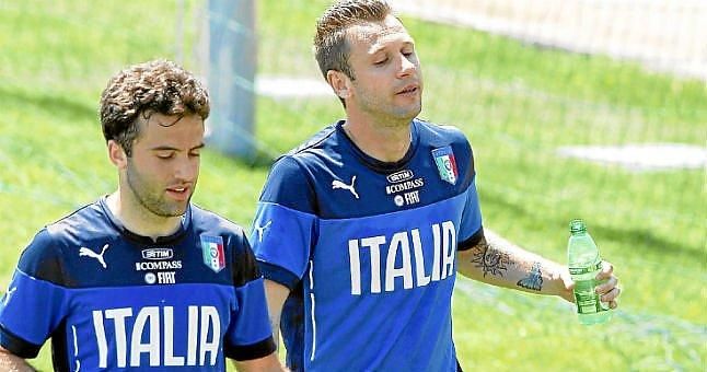 Cassano, en la lista mundialista de Prandelli sin Rossi