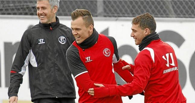 Dmitri Cheryshev: "A Denis le ha encantado el Sevilla y su afición"