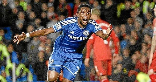 El Chelsea se despide de Eto'o, que acaba contrato con la entidad londinense