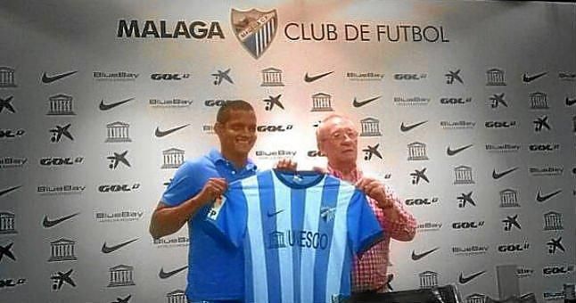 Roberto Rosales ha sido presentado como nuevo jugador del Málaga CF
