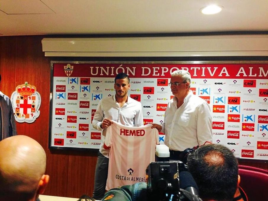 Tomer Hemed es presentado como nuevo jugador de la UD Almería