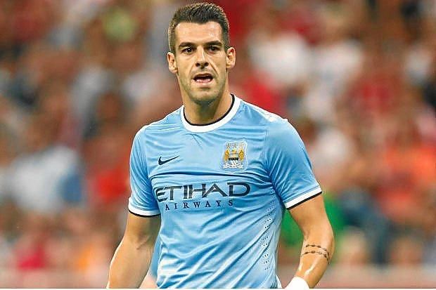 Negredo se despide del Manchester City
