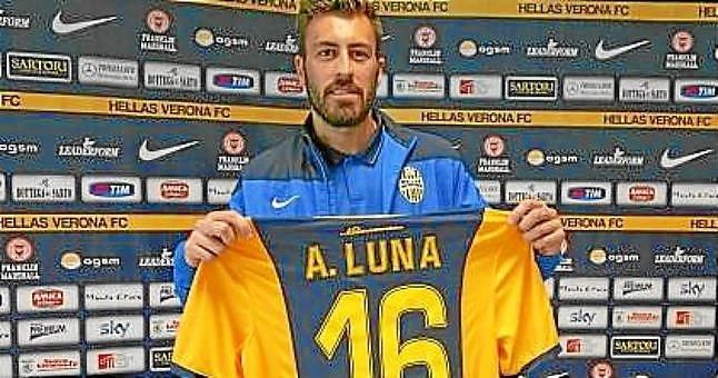Antonio Luna y su homenaje a Puerta en el Hellas Verona