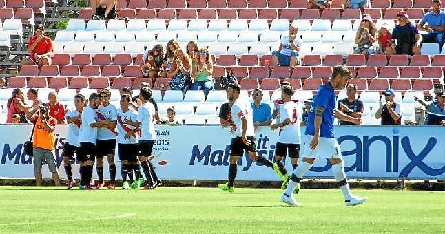 Cotán da la victoria al Sevilla Atlético ante El Palo (1-0)