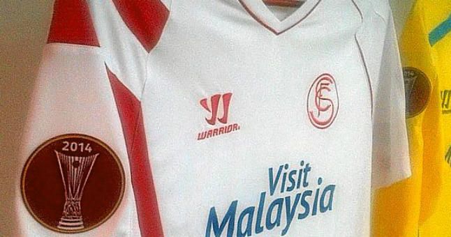 El Sevilla lucirá una camiseta con marca de campeón