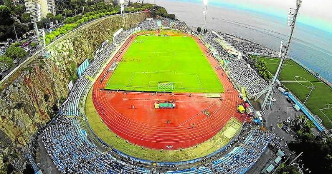 El Stadion Kantrida de Rijeka, una protegida fortaleza
