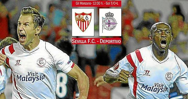 Sevilla-Deportivo: Oportunidad de oro para disipar dudas