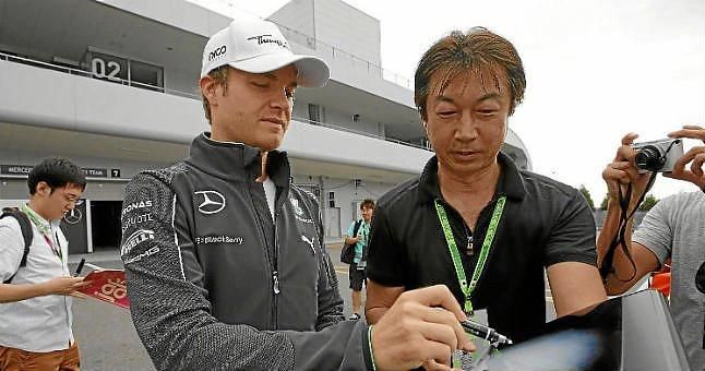 Rosberg logró la 'pole' en Suzuka, Alonso saldrá quinto