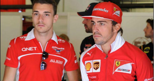 Alonso: "Ya estamos en Rusia, pero la mente no se separa de Jules en Japón"