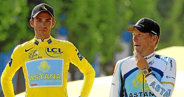 Riis: "Contador puede hacer podio en las tres 'grandes' en un año"