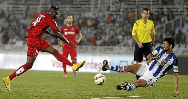 Yoda se estrena como goleador del Getafe