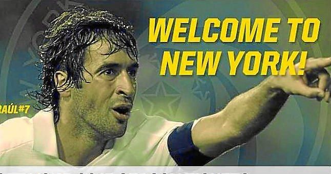 Raúl ficha por el New York Cosmos con un contrato de "varios años"