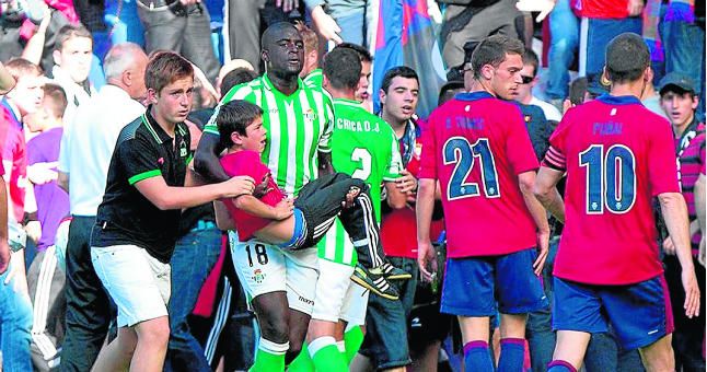 N'Diaye: "El gesto de coger al niño fue algo normal"