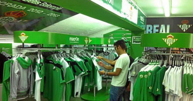 El Betis estrenará tienda en la Plaza Nueva