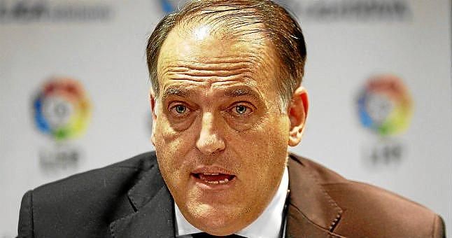 Javier Tebas visitó a José María Del Nido a la cárcel