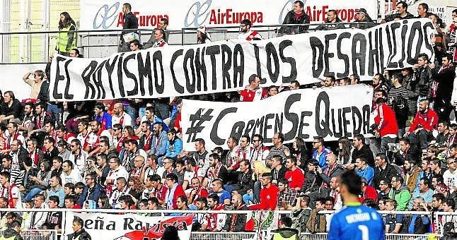 Las aficiones del Sevilla y del Rayo quieren vivir una fiesta solidaria