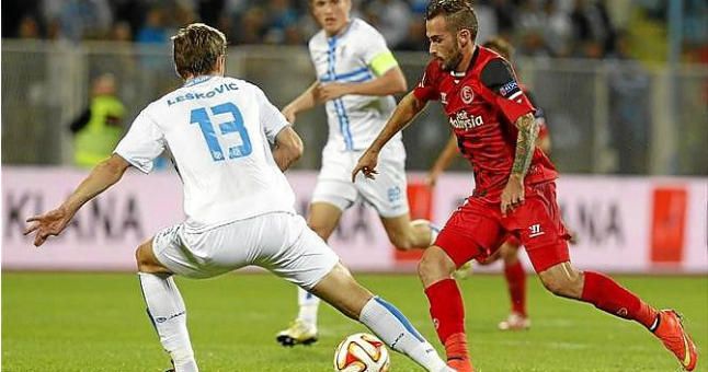 El Rijeka pierde en liga antes de visitar al Sevilla