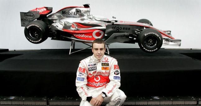 Los números de Alonso con McLaren en 2007