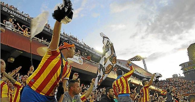 La LFP denuncia "gritos intolerantes" en el Valencia-Sevilla