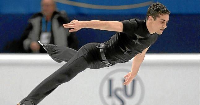Javier Fernández, tricampeón de Europa en patinaje artístico