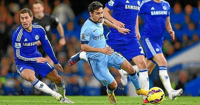 Jesús Navas: "Me siento muy bien y disfruto jugando en el Manchester City"