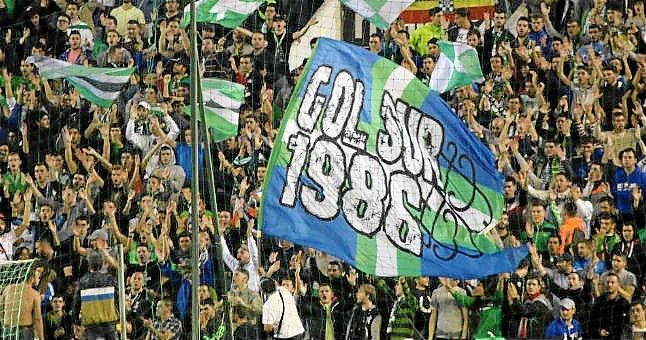 La LFP denuncia cánticos ofensivos hacia el Sevilla en el Betis-Ponferradina