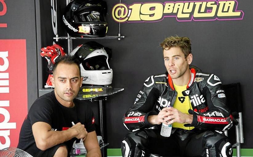 Bautista y Torres, figuras destacadas de Aprilia en MotoGP y Superbike