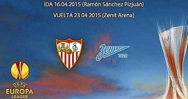 Sevilla-Zenit en cuartos de final